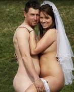 Nudist wedding
