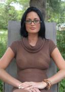 Brown sweaterdress