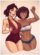 Korra asami swimsuit cover (iahfy)