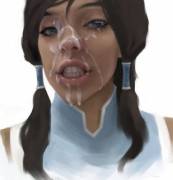 Korra with cum on her face (UniMun1)