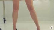 Redhead naked dancing