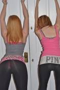 VS Pink see through leggings