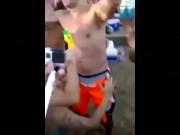 Girl sucks off stranger at music festival girl-blow-stranger