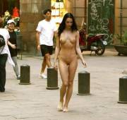 Nude walk