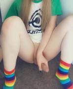 rainbow socks 