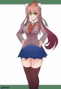 Doki Doki Literature Club: Monika Growth Virus by Alphaerasure