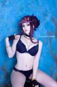 Boudoir K/DA Akali by Lady Melamori
