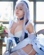 HaneAme as Belfast from Azur Lane