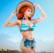 Nami cosplay from One Piece by Azura Cosplay