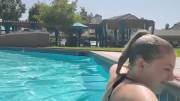 StPeach pool booty