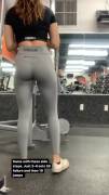 Macaiyla's Ass At The Gym