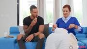 Hot Gilf Andi James Gives Young Guy A Handjob