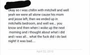 Messages I found from my GFs Facebook way back in 2010 when we were 18. Also pic of her from around that time.