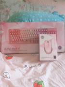 daddy bought me a new keyboard and mouse ♡