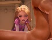Rapunzel: ohh you almost killed me...