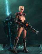 Sergeant Tamora Jean Calhoun Hero's Nudie