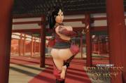Mulan showing her cheeky side (Crisisbeat)