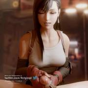 Tifa Lockhart 10/10 Handjob Skill [FF7]