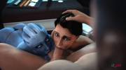 Liara and Ashley co-op blowjob (LT_LEE) [Mass Effect]