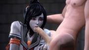 Tsuki gets a mouthful (Eclair Stones) [Fortnite]