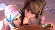 Max &amp; Chloe blowjob (Whitefiretruck) [Life is Strange]