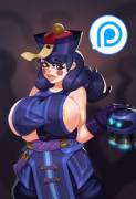 [Female] Mei's Titties Get Tentacled