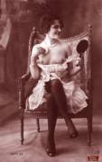Retro r/AltBoobWorld - this lady is very pleased with her outfit, it's sure to be a talking point amongst her friends!