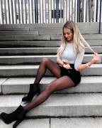Fit blonde