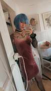 How I love this velvet dress 