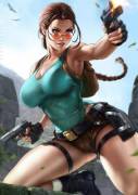 Classic Lara Croft by dandonfuga