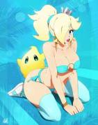 Rosalina &amp; Luma (Kellzallday) [Super Mario]