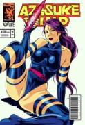 Psylocke's pussy wedgie