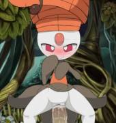 Meloetta is singing happy songs (Meloetta)[Pokemon]