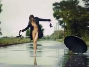 Too wet for heels