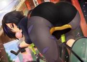 GoGo Tomago's workout (merunyaa) [Big Hero 6]