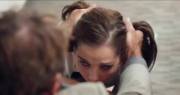 Slapping her face