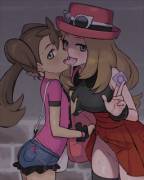 Serena and Shauna [Trainer]