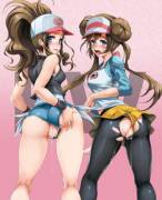 [Trainer] Black and white girls begging