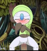 Meloetta on top gif (Coed)