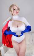 Power Girl's secret weapons by Larkin Love