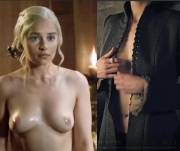 Emilia Clarke &amp; Nathalie Emmanuel - Game of Thrones