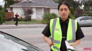 Meter Maid Edible Aubrey Gets A Lesson