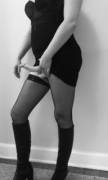 Getting ready to put another sissy bitch in her place...