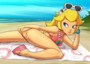 Peach on the Beach (Throat)