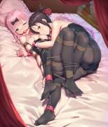 Playing With Her Prize