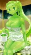 Slime girl with elf ears? Yes please