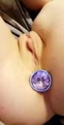 Purple Gem Butt Plug