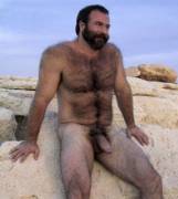 Jack on the rocks (x-post r/muscle_bears)