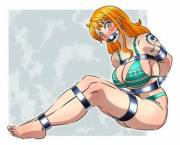 Really like broad shoulders on Nami