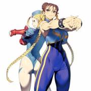 Cammy and Chun-Li